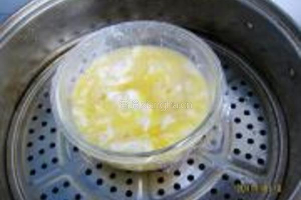 鸡蛋蒸豆腐的做法图解5