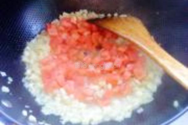 土豆番茄蛋炒饭的做法图解6