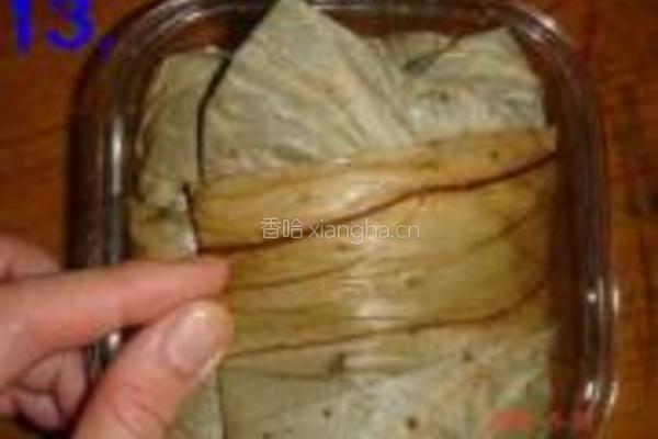 裹蒸粽的做法图解23