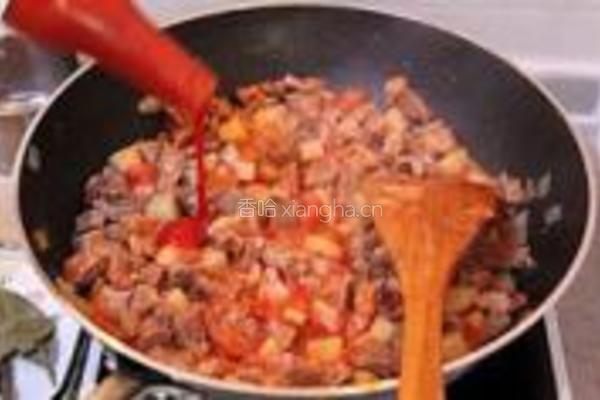 西红柿炖牛腩的做法图解11