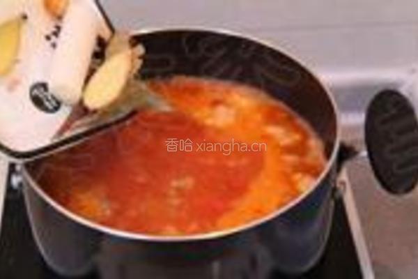 西红柿炖牛腩的做法图解14