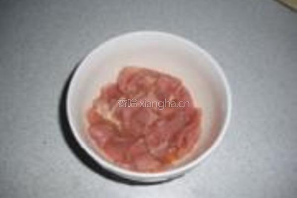 香芹白豆干炒肉的做法图解2
