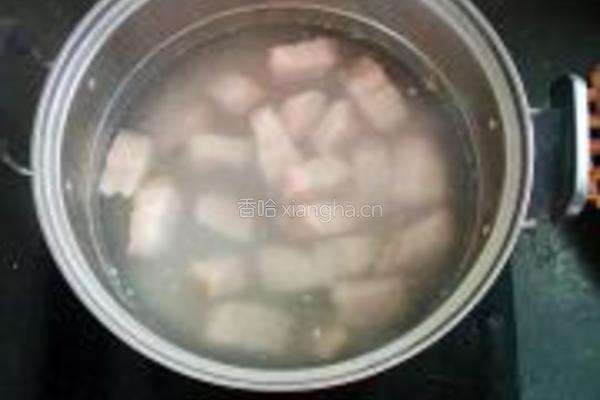 红烧肉的做法图解3