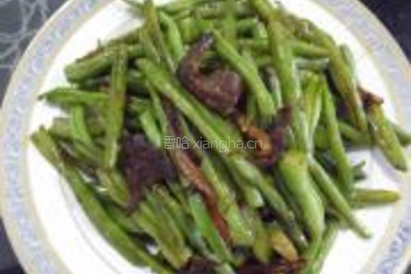 家常炒芸豆的做法图解5