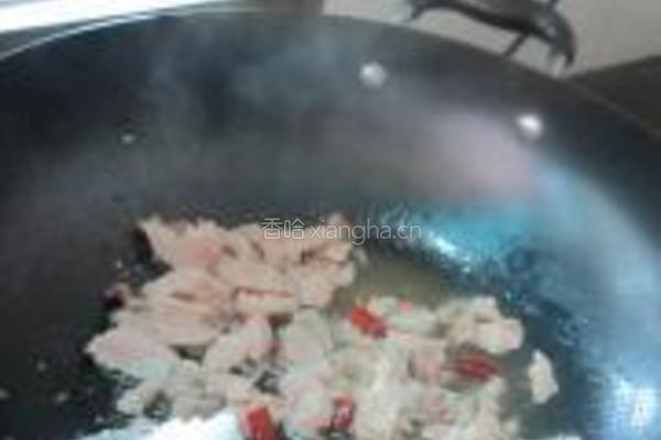 辣椒炒瘦肉的做法图解3