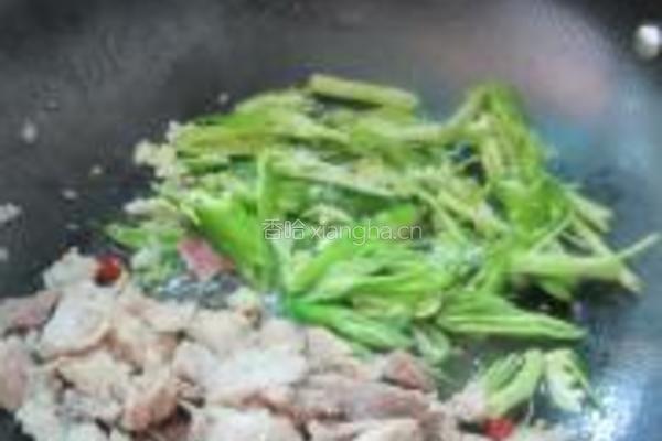 辣椒炒瘦肉的做法图解4