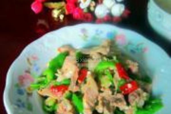 辣椒炒瘦肉的做法图解7