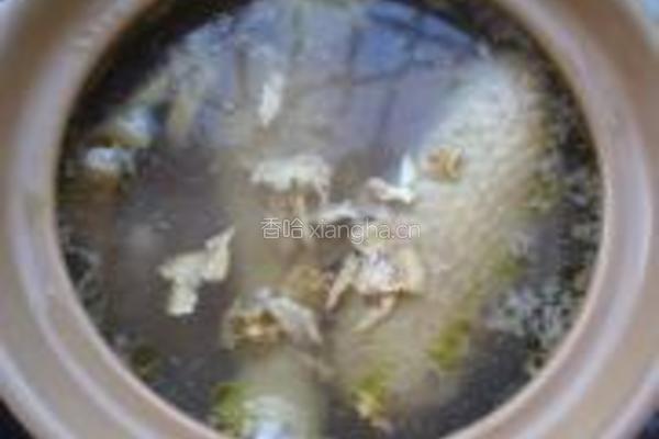 西洋参煲鸡汤的做法图解7