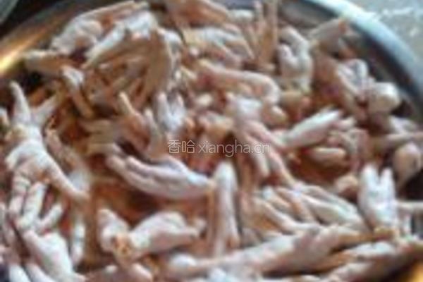 虎皮鸡爪的做法图解3