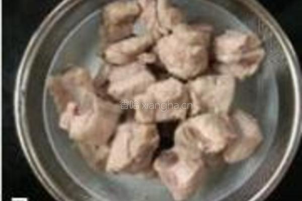 薯香陈皮烧排骨的做法图解3