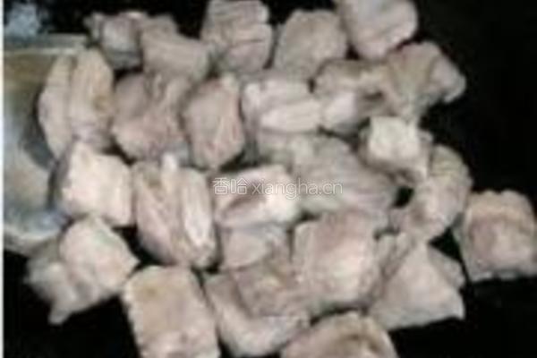 薯香陈皮烧排骨的做法图解8