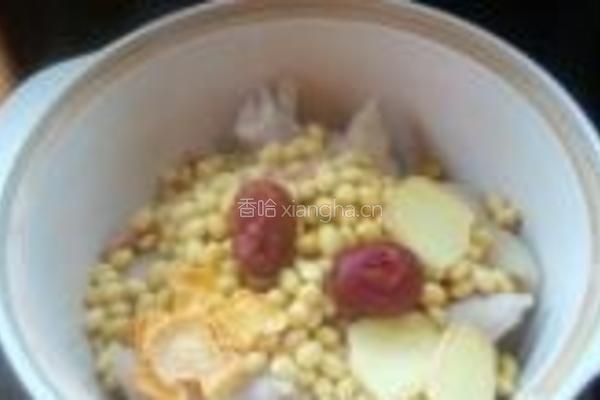 黄豆花生猪蹄煲的做法图解12