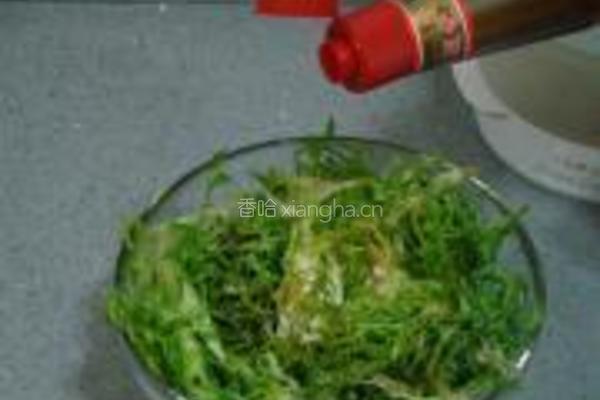 拌苦菊的做法图解4