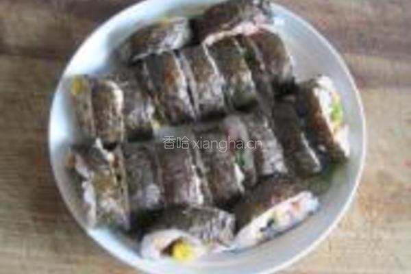 紫菜包饭的做法图解8