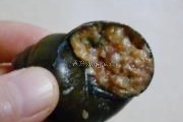 田螺塞肉的做法图解5