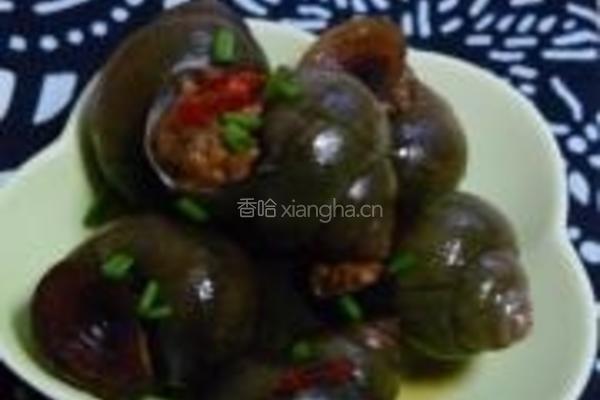 田螺塞肉的做法图解9