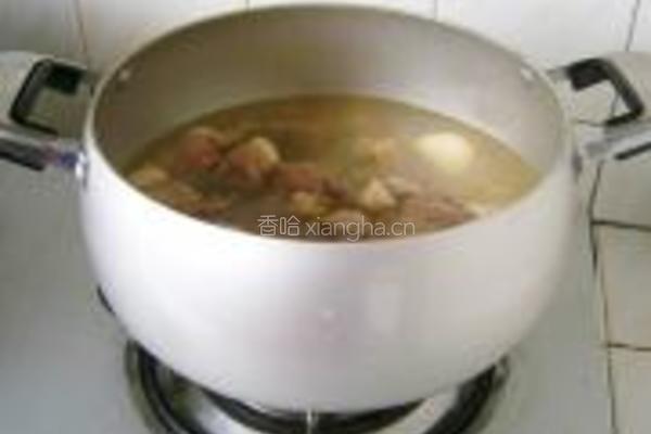 茶树菇焖鸭的做法图解3