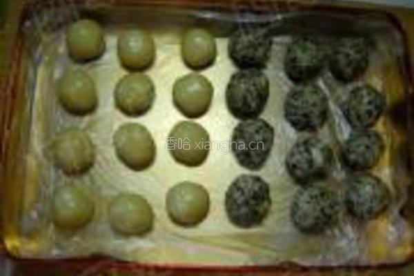 橙香花生广月饼的做法图解11