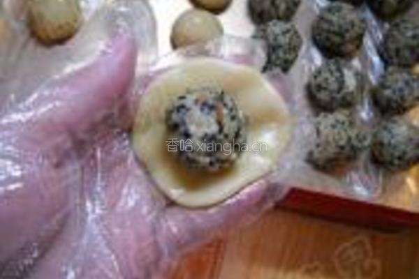 橙香花生广月饼的做法图解12