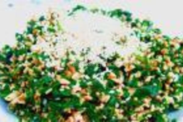 芝麻香干马兰头的做法图解8