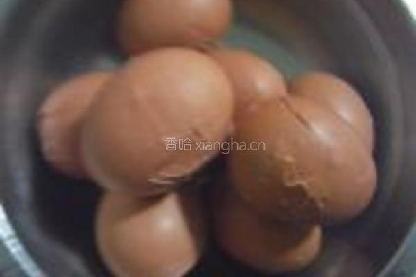 玫瑰花茶叶蛋的做法图解3