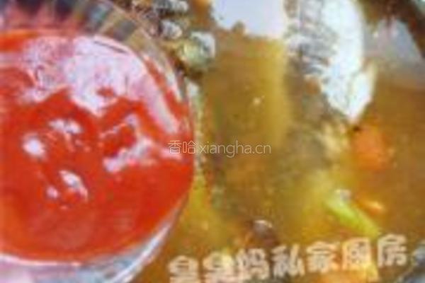 茄汁鲅鱼的做法图解7