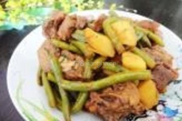 排骨芸豆炖土豆的做法图解9
