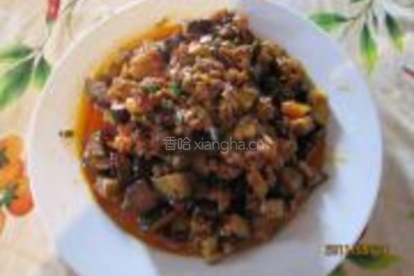 肉末茄子的做法图解12