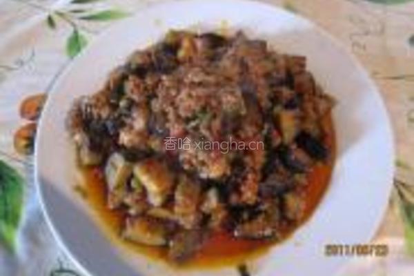肉末茄子的做法图解13