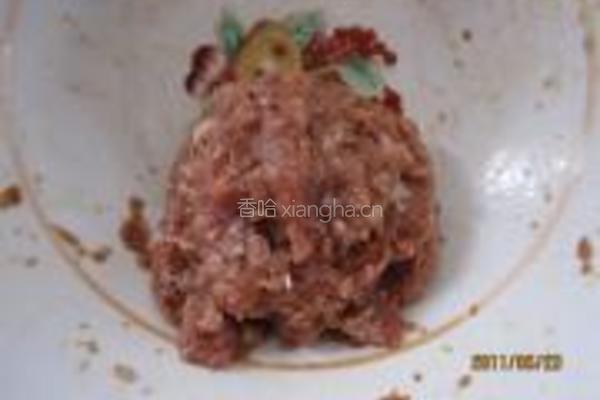 肉末茄子的做法图解2