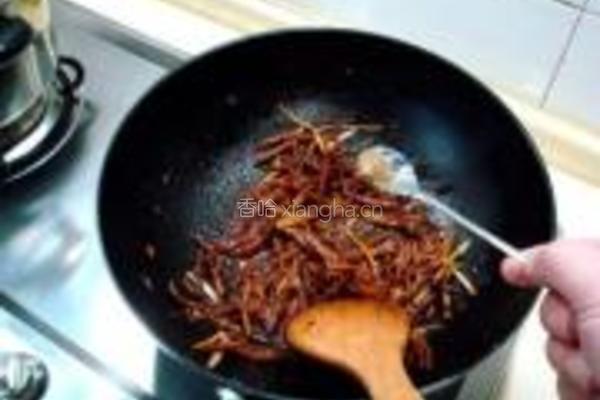 干煸牛肉丝的做法图解12