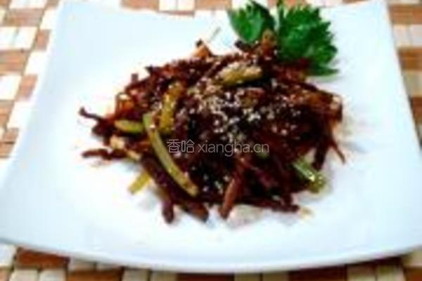 干煸牛肉丝的做法图解16