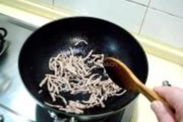 干煸牛肉丝的做法图解6