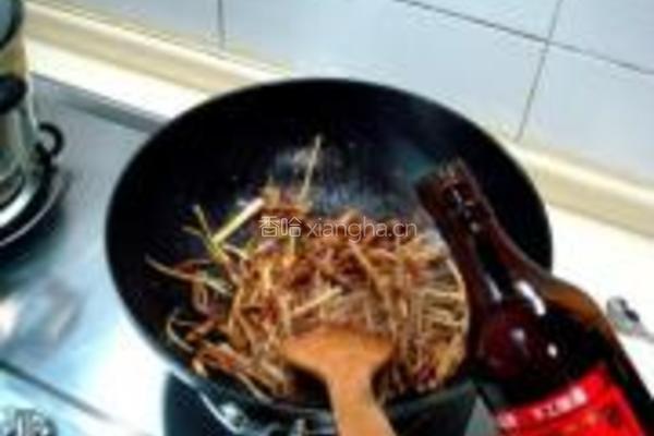 干煸牛肉丝的做法图解8