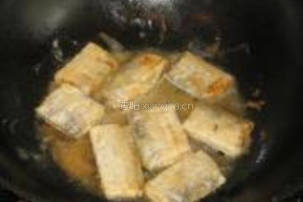 香辣毛豆煮带鱼的做法图解4