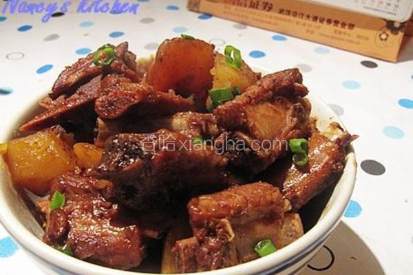 土豆烧排骨