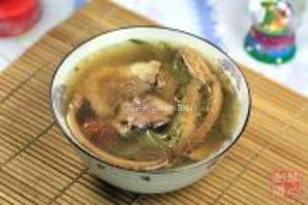 霸王花煲扇骨汤的做法图解5