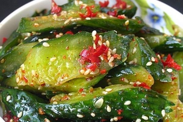 麻辣腌黄瓜
