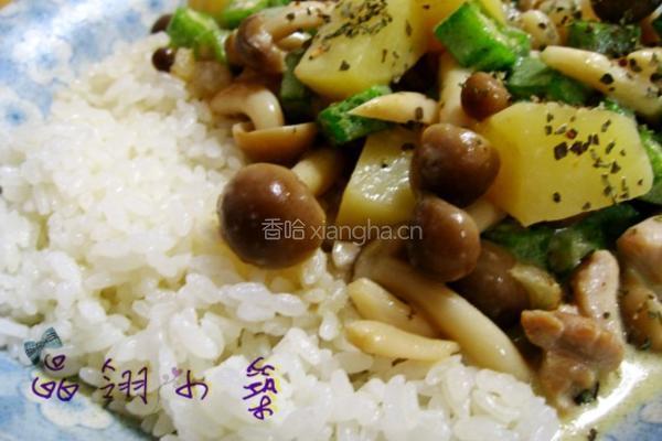 泰式鸡肉青咖喱