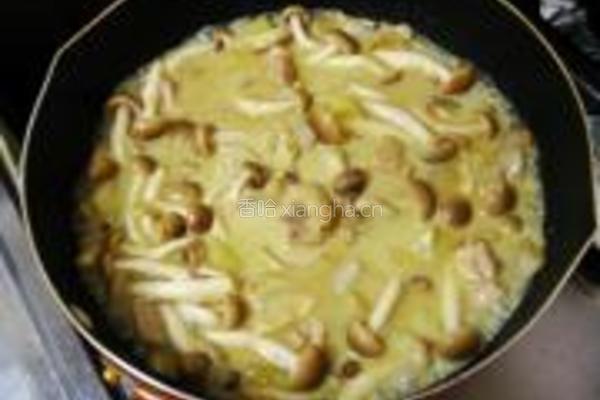 泰式鸡肉青咖喱的做法图解4
