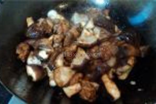 新鲜冬菇焖排骨的做法图解5