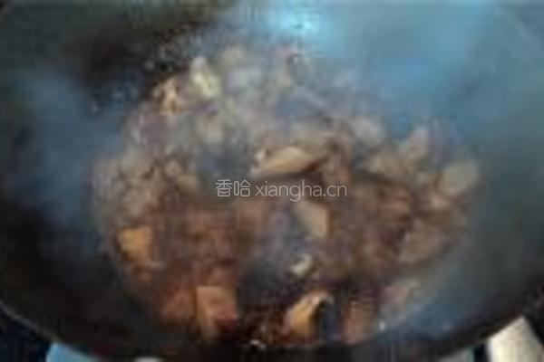 新鲜冬菇焖排骨的做法图解6