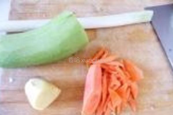 香煎萝卜丸的做法图解1