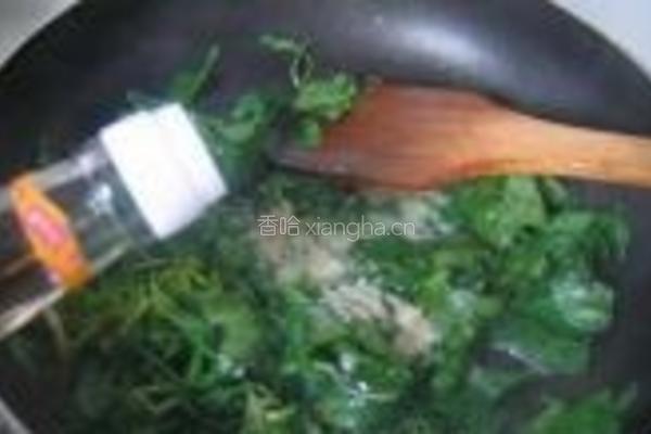 腐乳荠菜炒冬笋的做法图解6