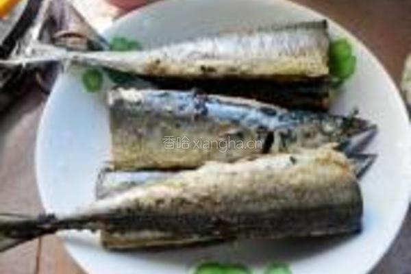 香煎秋刀鱼的做法图解5