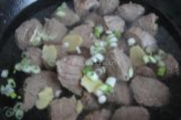 葱拌驴肉的做法图解4