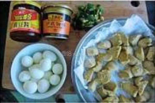 酱烧素鸡鹌鹑蛋的做法图解5