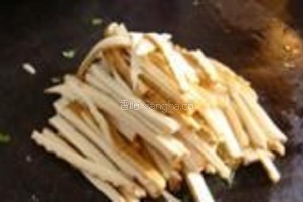 芹菜香干的做法图解6