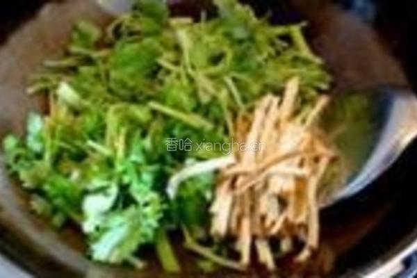 芹菜香干的做法图解7