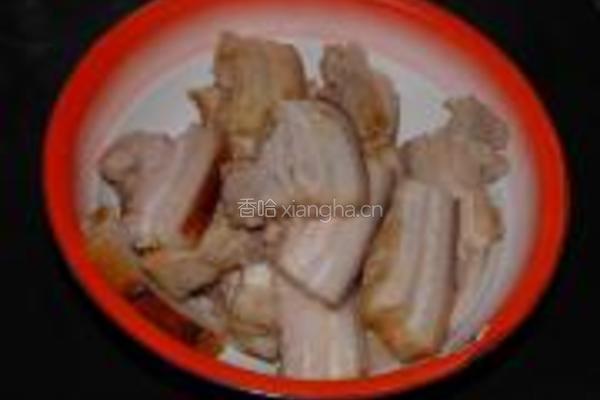 梅菜扣肉的做法图解10